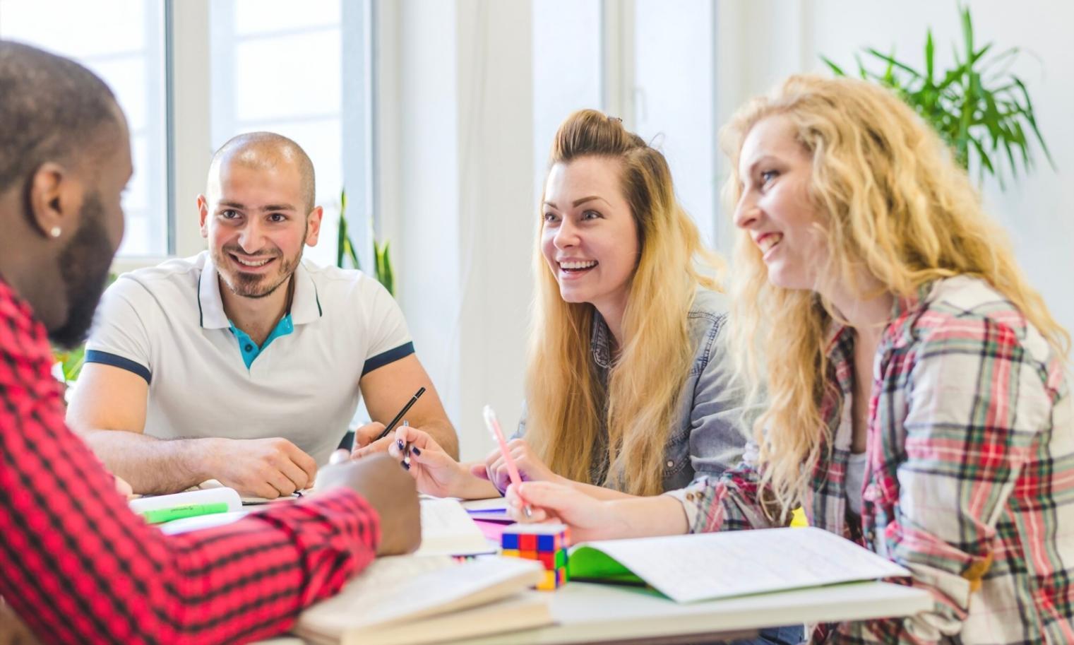 Professional business consultation session showing collaborative financial planning