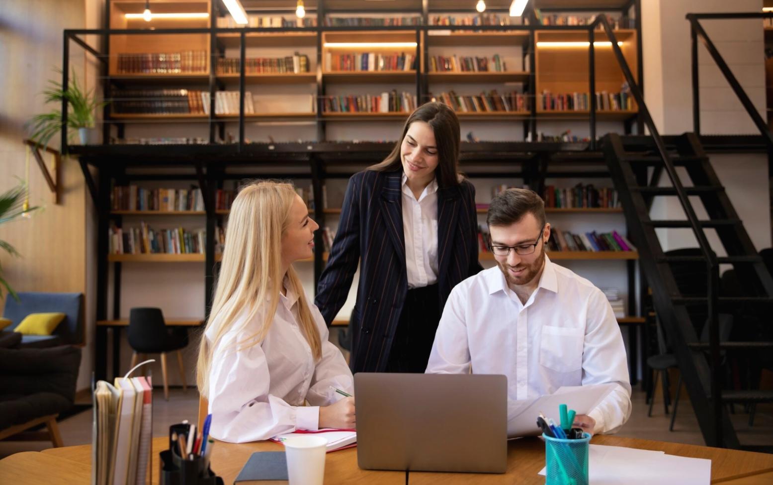 Professional learning environment with modern facilities